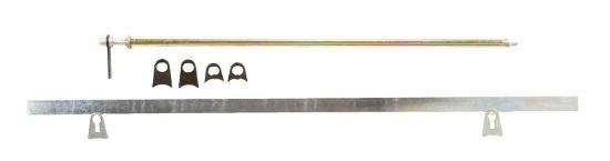 Window Net Mount Kit Spring Loaded Flat Bar