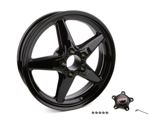 92 Drag Star Bracket Rac er Gloss Black  17x4.5