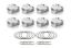 GM LS Dished Piston Set 4.030 Bore -10cc
