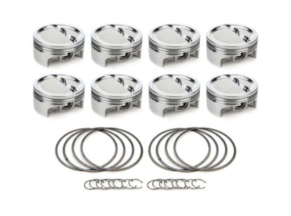 SBC Dished Piston Set 4.125 Bore -  22.5cc