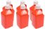 Utility Jug - 5-Gallon Orange - Case 6