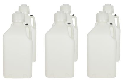 Utility Jug - 5-Gallon White - Case 6