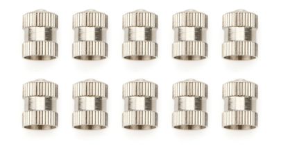 Valve Stem Cap Stainless Set of 10