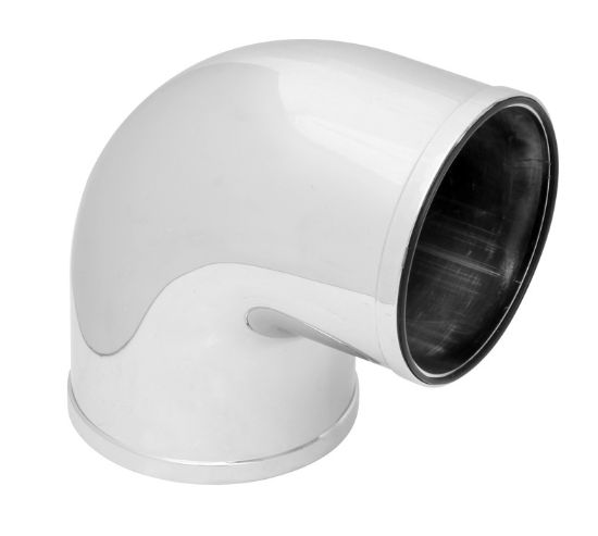 3in 90 Degree Elbow Tube Chrome