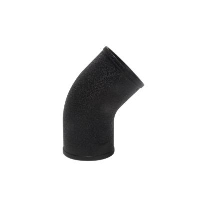 3in 45 Degree Elbow Tube Black