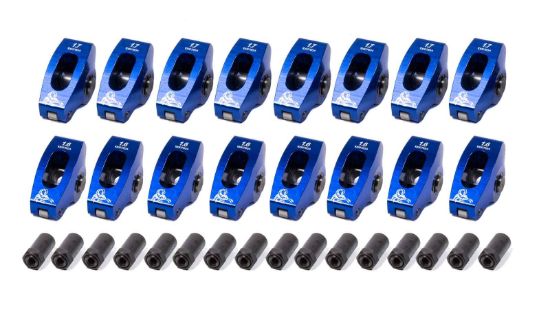 SBC Roller Rocker Arms 1.7/1.6 Ratio 7/16 Stud
