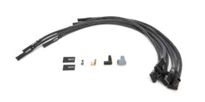 SBC Spark Plug Wire Set 180-Degree - Black