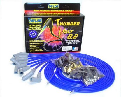 Univ Thundervolt Plug Wire Set 135 deg Blue