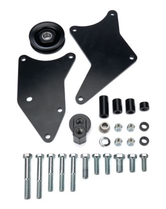 A/C Compressor Bracket BBC Short Water Pump Blk