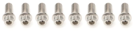Brake Rotor Bolt Kit 8pc Titanium 5/16-18x3/4