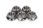 Front Hub Flange Nuts Titanium 3/8-16 5pk