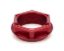 Axle Nut LH Lightweight Aluminum Red