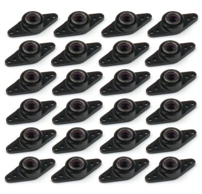 Mud Cover Install Plate 5/16-28 Thread BLK 24pk