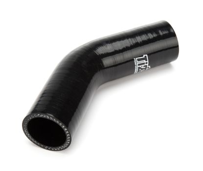 45 Degree Bend 1-1/2in Silicon Hose Black