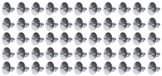 Large Head Dzus Buttons .500 Long 50 Pack