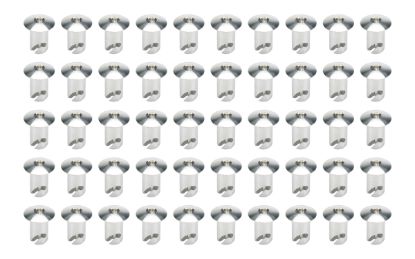 Allen Head Quick Turn Fastener .500 Plain Alum