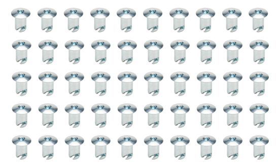 Allen Head Quick Turn Fastener .550 Steel Zinc