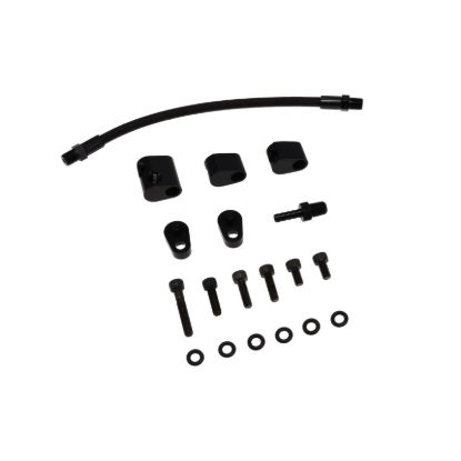 LS Steam Vent Kit Black