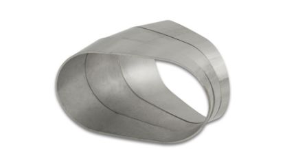 45 Degree Horizontal Plane Oval Pie Cuts