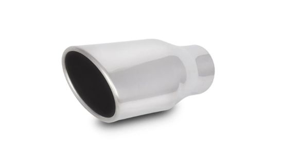 4.5in x 3in Oval Stainle ss Steel Tip Single Wall