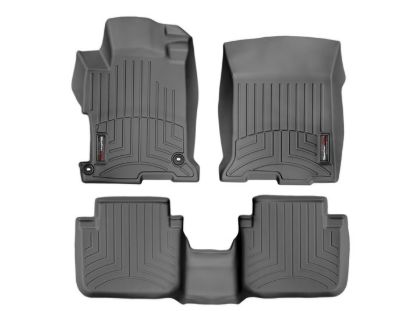 13-16 Honda Accord Front & Rear Floor Liners Blk