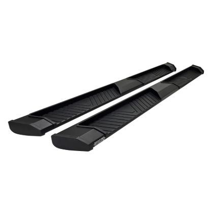 AT6 Running Boards Black 24-   Tacoma Double Cab