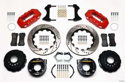 Rear Brake Kit Mustang 05-Up w/Park Brake
