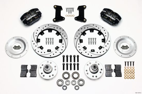 Brake Kit Front Mustang II 12.19in Drilled