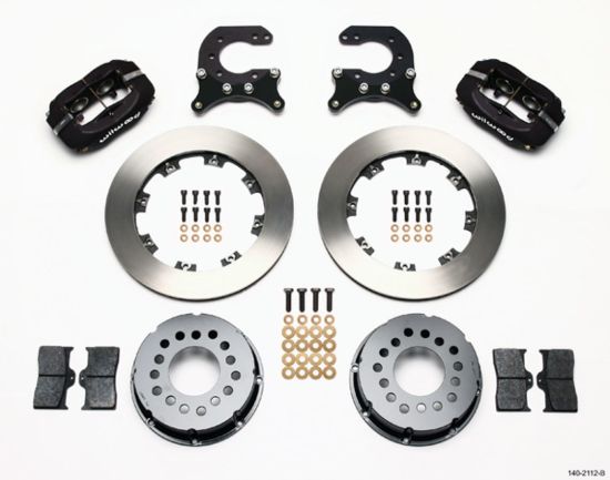 Rear Brake Kit-Chevy 12-Bolt Billet Calipers