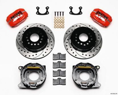 P/S Park Brake Kit Small Ford 2.50in Offset