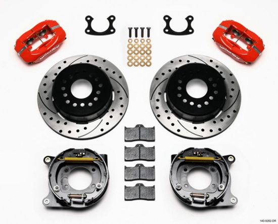 P/S Park Brake Kit Small Ford 2.50in Offset