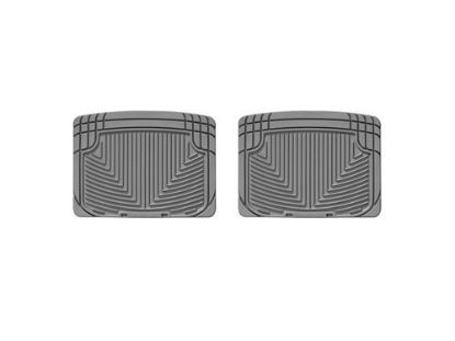 Picture of WeatherTech W20GR WeatherTech All Weather Rear Rubber Floor Mats (Gray) - W20GR
