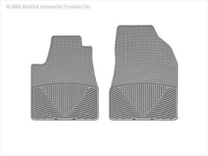 Picture of WeatherTech W40GR WeatherTech All Weather Front Rubber Floor Mats (Gray) - W40GR