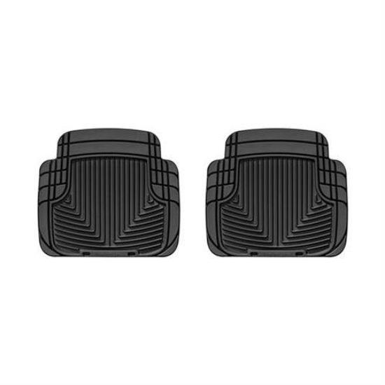 Picture of WeatherTech W50 WeatherTech All Weather Rear Rubber Floor Mats (Black) - W50
