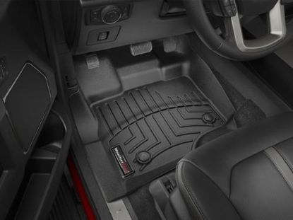 Picture of WeatherTech 446971 WeatherTech DigitalFit Front Floor Liners (Black) - 446971