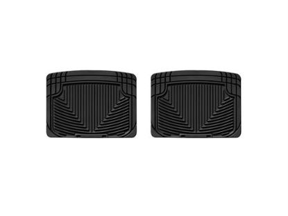 Picture of WeatherTech W20 WeatherTech All Weather Rear Rubber Floor Mats (Black) - W20