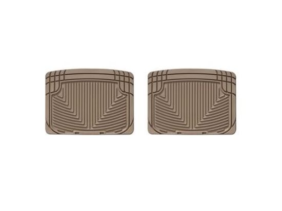 Picture of WeatherTech W20TN WeatherTech All Weather Rear Rubber Floor Mats (Tan) - W20TN