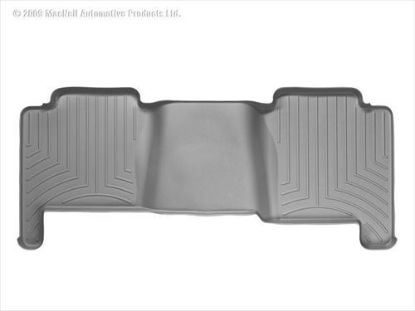 Picture of WeatherTech 460052 WeatherTech DigitalFit Rear Floor Liners (Gray) - 460052
