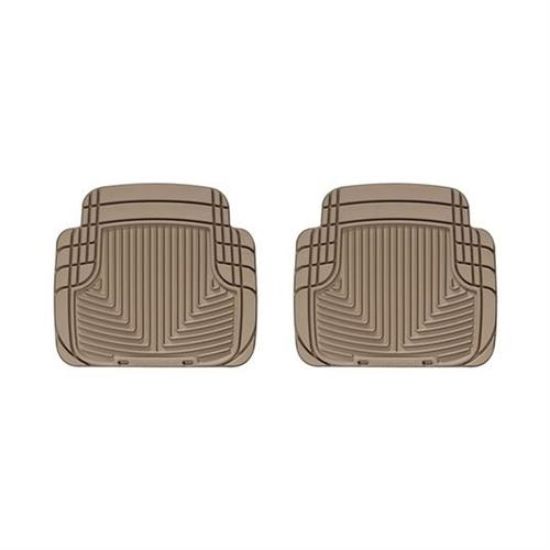 Picture of WeatherTech W50TN WeatherTech All Weather Rear Rubber Floor Mats (Tan) - W50TN