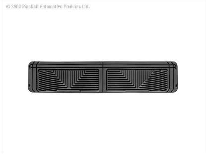 Picture of WeatherTech W60 WeatherTech All Weather Rear Rubber Floor Mats (Black) - W60