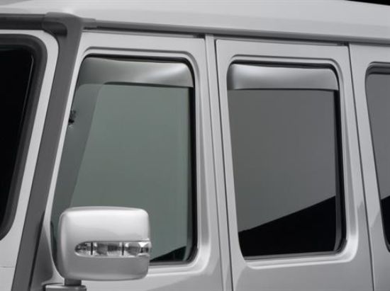 Picture of WeatherTech 82736 WeatherTech Side Window Deflector (Dark Tint) - 82736