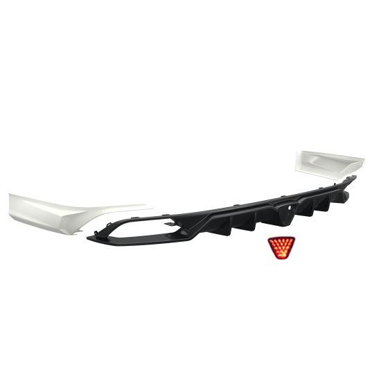 Picture of AMERICAN MODIFIED Bumper Diffuser - AMHMBA00204