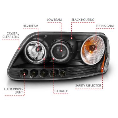 Picture of ANZO USA Headlight Set - 111097