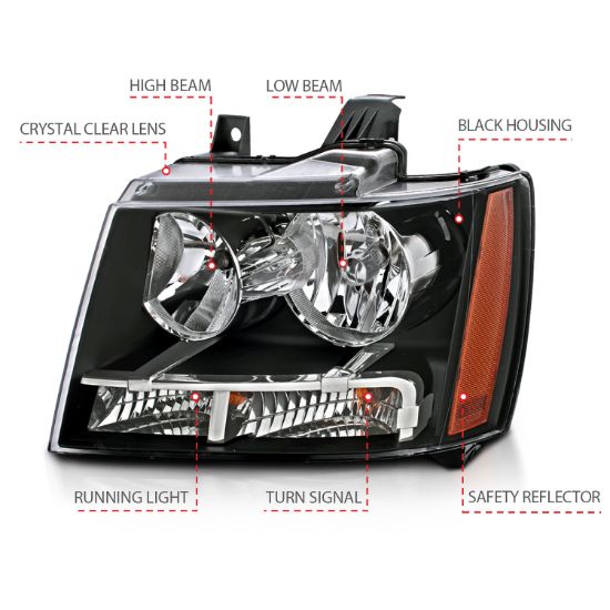 Picture of ANZO USA Headlight Set - 111392