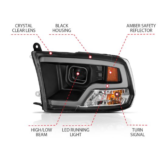 Picture of ANZO USA Headlight Set - 111404