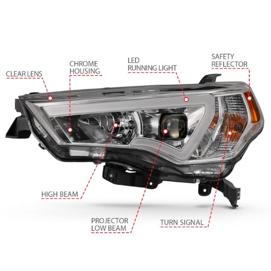 Picture of ANZO USA Headlight Set - 111417