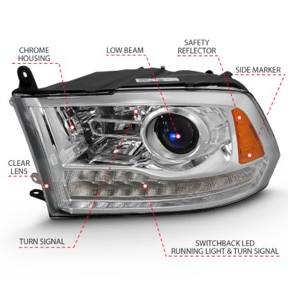 Picture of ANZO USA Headlight Set - 111440