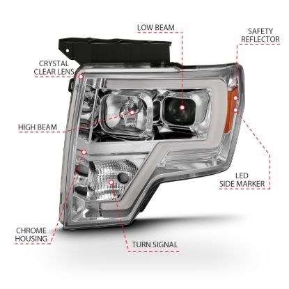 Picture of ANZO USA Headlight Assembly - 111444