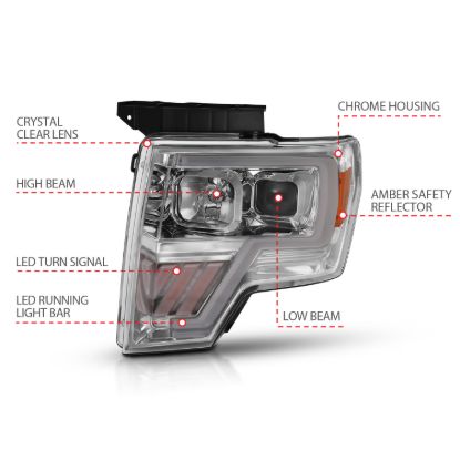 Picture of ANZO USA Headlight Assembly - 111446