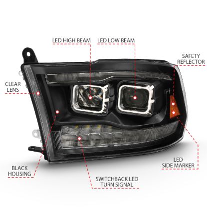 Picture of ANZO USA Headlight Assembly - 111464